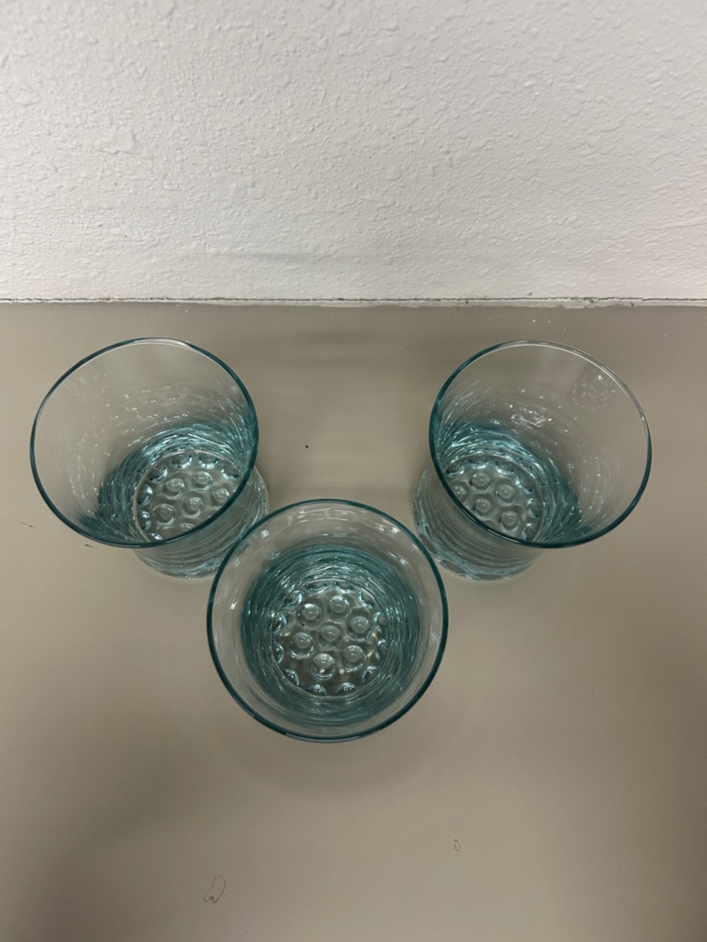 Vgt Libbey Hob Nob ice blue double old fashioned glasses - Picture 5 of 5